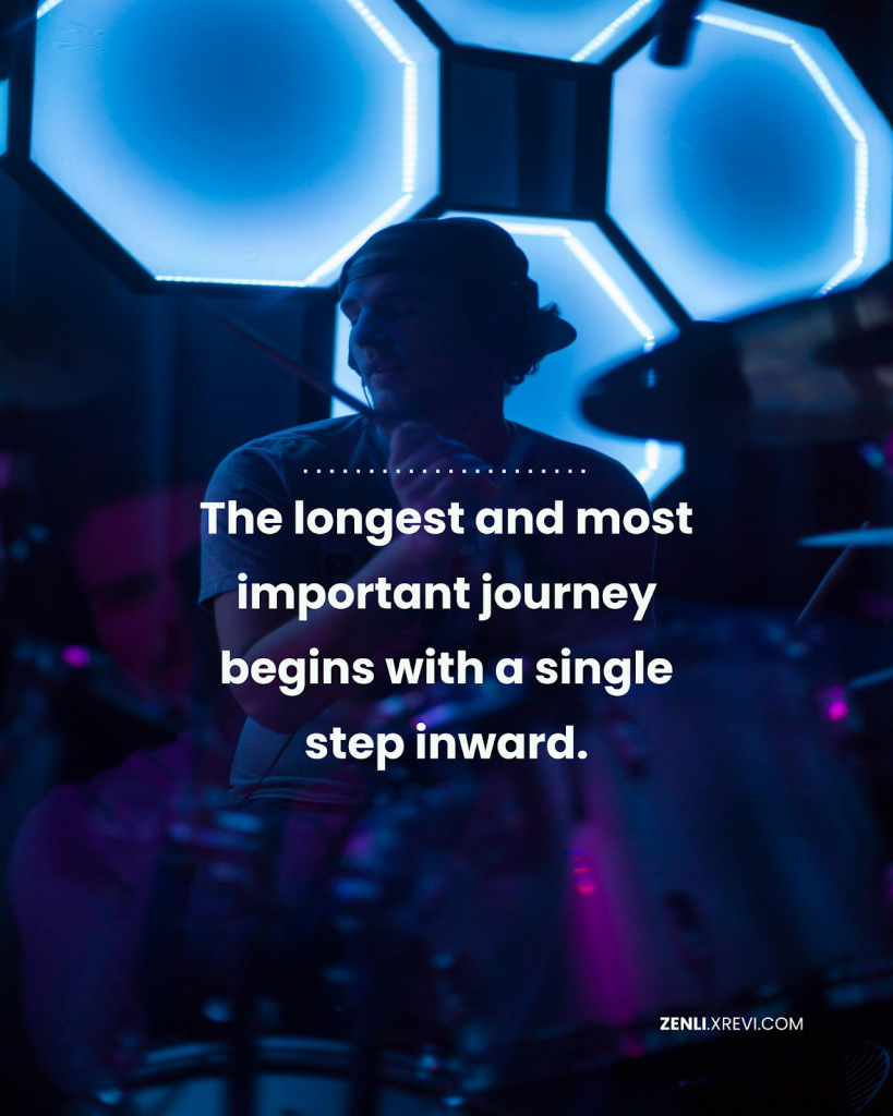 The longest and most important journey begins with a single step inward.